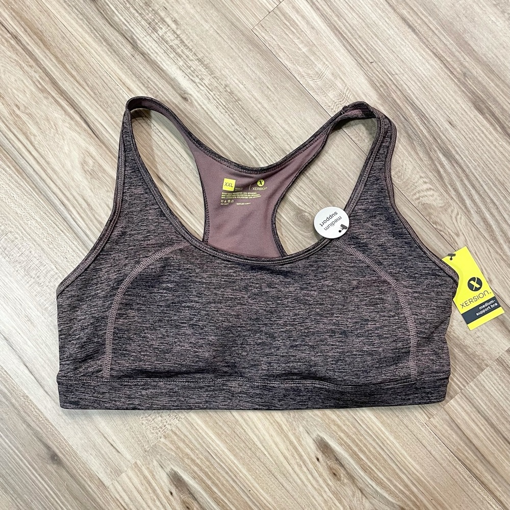 🔺SOLD🔻 Xersion Spiced Plum Sports Bra